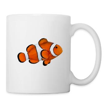 Clownfisch - Tasse - Weiß - Rechts