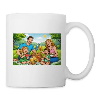 Paix... Tout le monde en a besoin. - Mug blanc - blanc - Droite