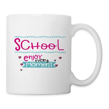 Schule - Tasse - Weiß - Rechts