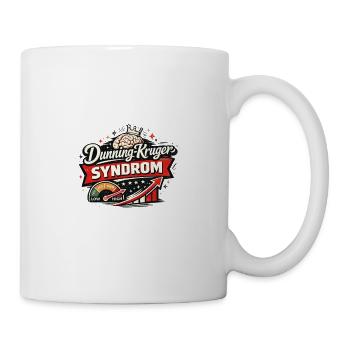 Dunning-Kruger Syndrom – Grafik - Tasse - Weiß - Rechts