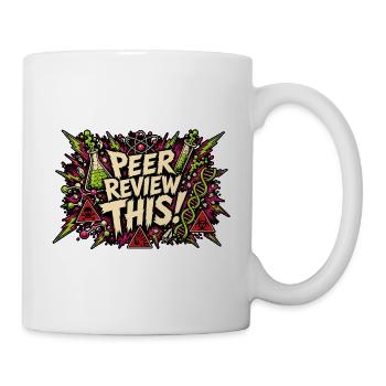 Peer Review This! Lab Pop Art - Mug - white - Right