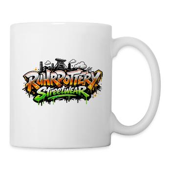 Graffiti Streetwear Spray Font - Mug - white - Right