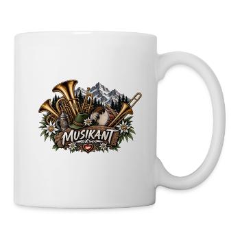 Musikant Alpenklang Ensemble - Tasse - Weiß - Rechts