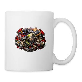 Fire Brigade Operational Art - Mug - white - Right