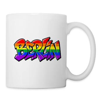Berlin Pride - Tasse - Weiß - Rechts