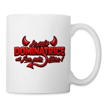 je_suis_dominatrice_2026 - Mug blanc - blanc - Droite