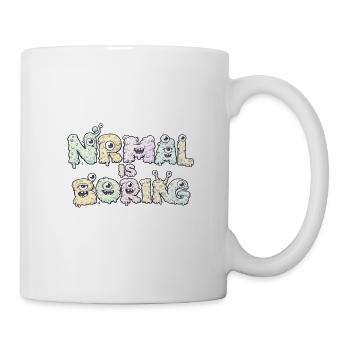 Mrml est ennuyeux : Lettres de slime effrayantes - Mug blanc - blanc - Droite