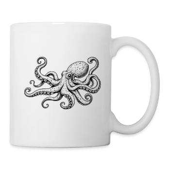 Octopus  - Mug - white - Right