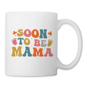 Bald Mama - Tasse - Weiß - Rechts