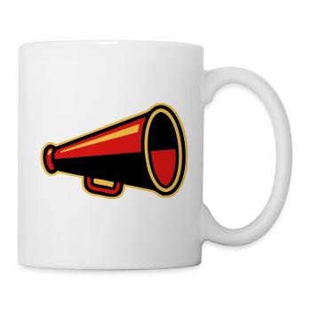 Red Megaphone Ultras Icon - Mug - white - Right