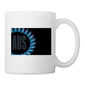 Gas AUS - Tasse - Weiß - Rechts