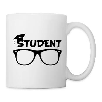 Student - Tasse - Weiß - Rechts