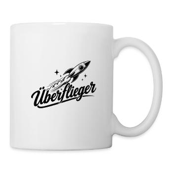 Überflieger (Erfolg) - Tasse - Weiß - Rechts