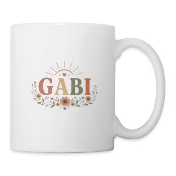 GABI Name Geschenke zum Geburtstag  - Tasse - Weiß - Rechts