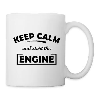 Motorsport Freunde - Tasse - Weiß - Rechts