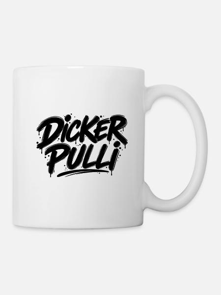 Dicker Pulli - Tasse - Weiß