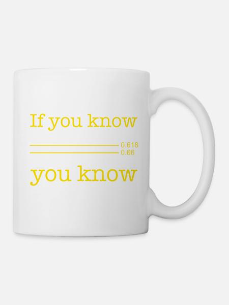 Trading Spruch Trader Geschenk Chart Aktien - Tasse - Weiß