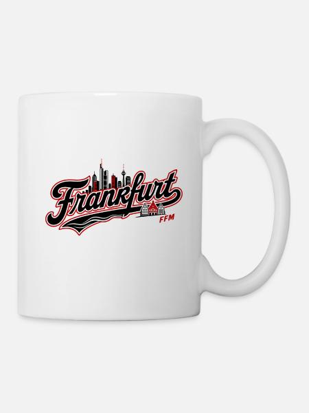 Frankfurt - Tasse - Weiß
