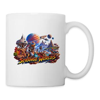 Fremde Welten 1 - Tasse - Weiß - Rechts