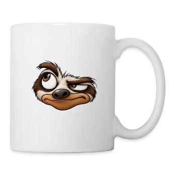 Sloth Side Eye - Tasse - Weiß - Rechts