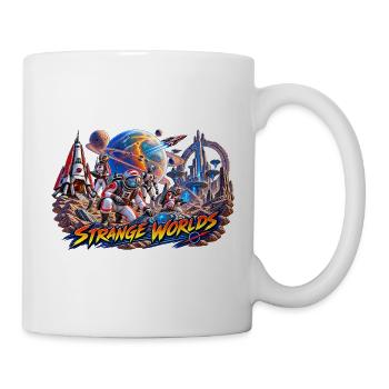 Fremde Welten 2 - Tasse - Weiß - Rechts