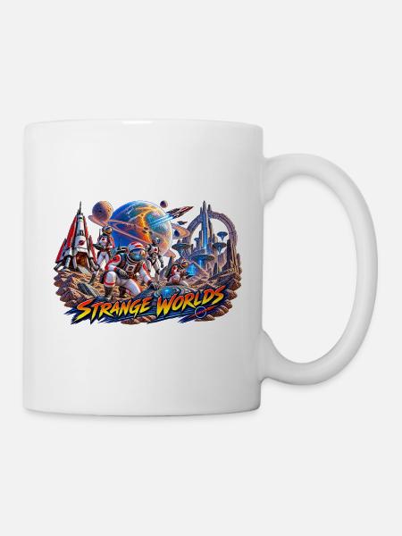 Fremde Welten 2 - Tasse - Weiß