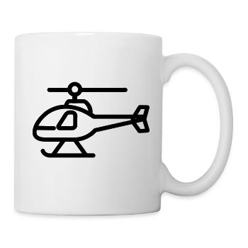 Gyrokopter - Tasse - Weiß - Rechts