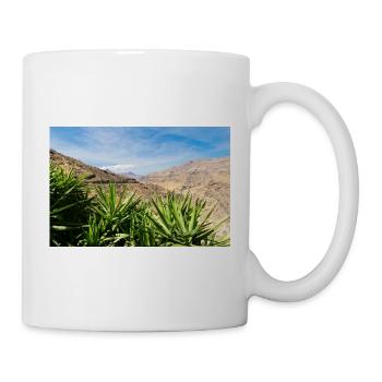 Gran Canaria Berglandschaft - Tasse - Weiß - Rechts