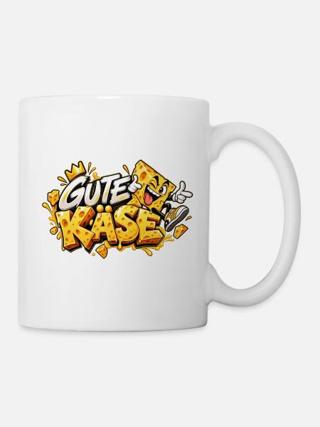 Gute Käse - Tasse - Weiß