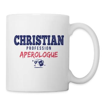 Christian Aperologue – Humor Apéro - Tasse - Weiß - Rechts