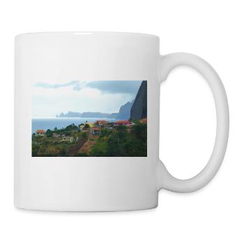 Madeiras steile Idylle - Tasse - Weiß - Rechts