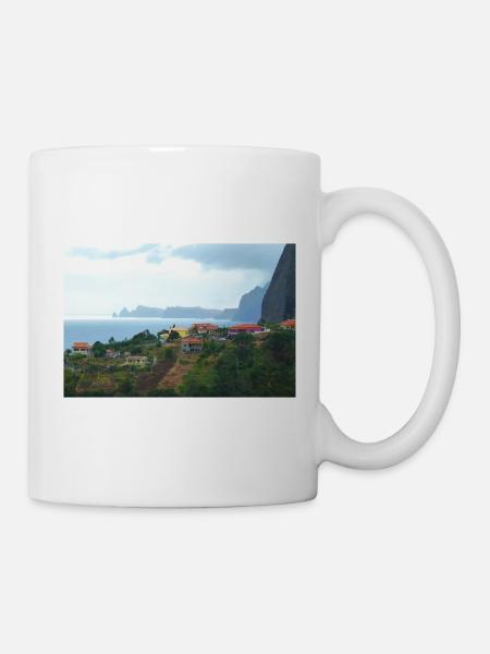 Madeiras steile Idylle - Tasse - Weiß