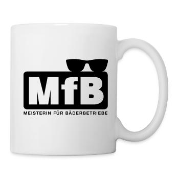 MfB Meisterin für Bäderbetriebe Sonnenbrille - Tasse - Weiß - Rechts