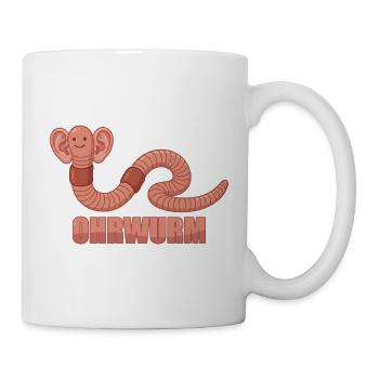 Ohrwurm  - Tasse - Weiß - Rechts