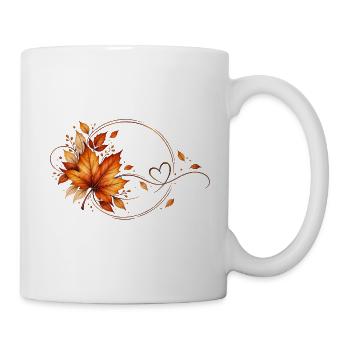 Herbst - Tasse - Weiß - Rechts