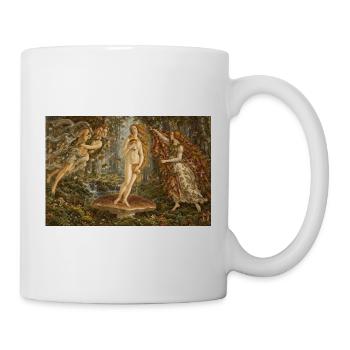 Geburt des Mushroom Crop Top - Tasse - Weiß - Rechts