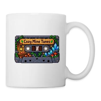 Gemütliche Minenklänge Kassette - Tasse - Weiß - Rechts