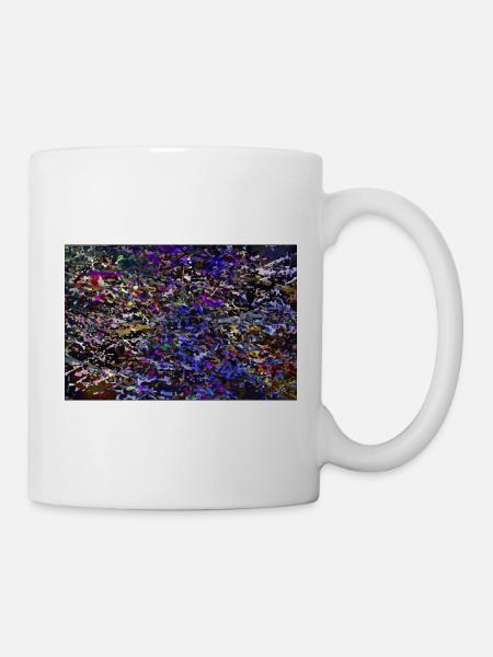 dichte_schichtung - Tasse - Weiß