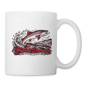 Fishing Denmark Meer und Freiheit - Tasse - Weiß - Rechts