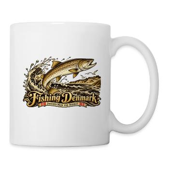 Dänemark Angeln  - Tasse - Weiß - Rechts