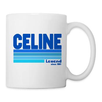 Légend Céline bleu - Tasse - Weiß - Rechts