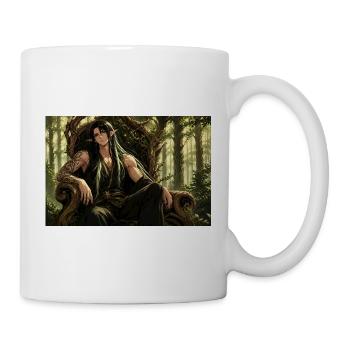 Waldfürst des Schattenwaldes - Tasse - Weiß - Rechts