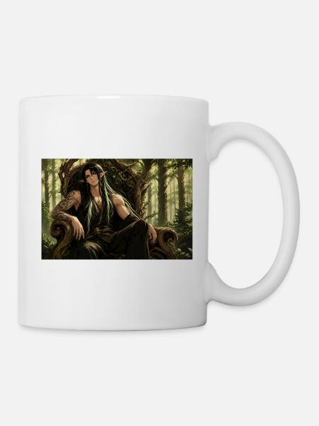 Waldfürst des Schattenwaldes - Tasse - Weiß