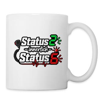 Status2 Innerlich Status6 - Tasse - Weiß - Rechts