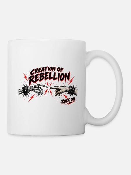 Entstehung des Aufstands - Tasse - Weiß