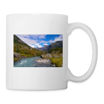 Wilde Natur Norwegens - Tasse - Weiß - Rechts