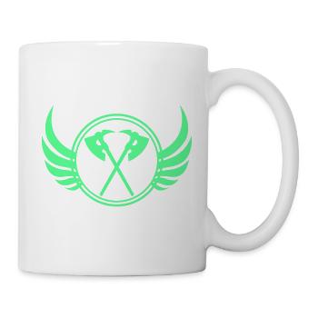 Axtflügel Emblem - Tasse - Weiß - Rechts