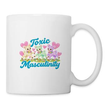 Toxische Männlichkeit - Tasse - Weiß - Rechts