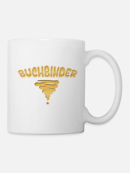 Style Buchbinder - Tasse - Weiß