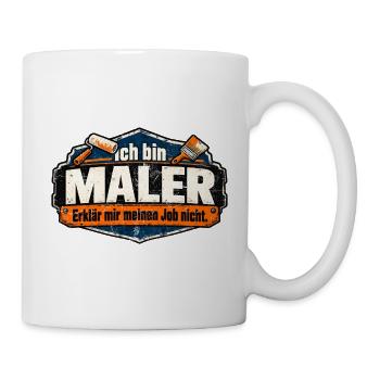 Dann mach den Scheiß doch selber! - Tasse - Weiß - Rechts